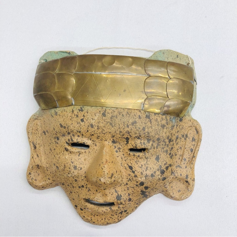 Inca Mexico Style Clay Mask